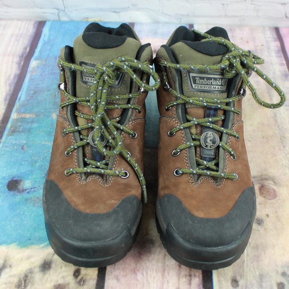TIMBERLAND Lace-up Ankle Hiking Trail Boots Size 8 - Picture 5 of 9